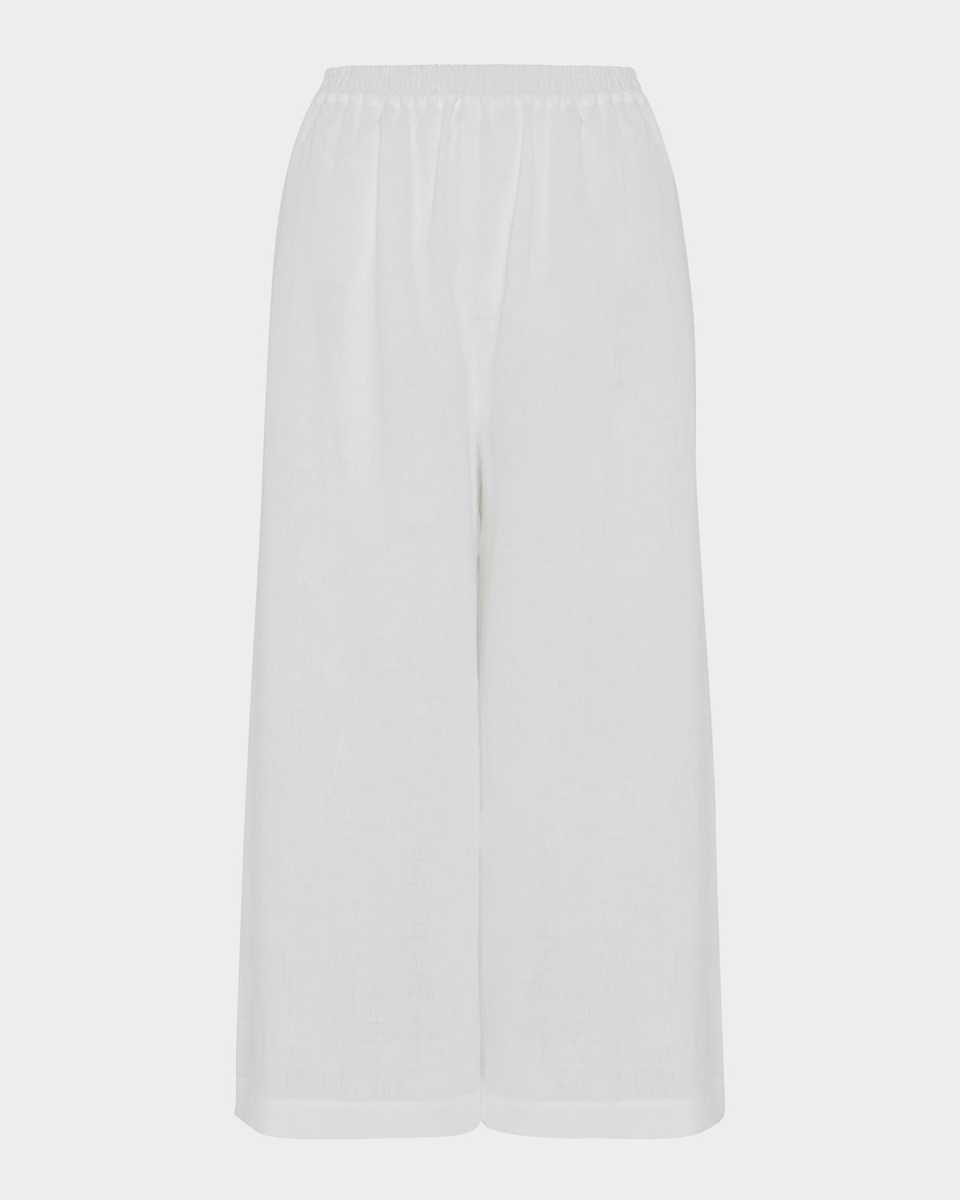 Flared Linen Culottes